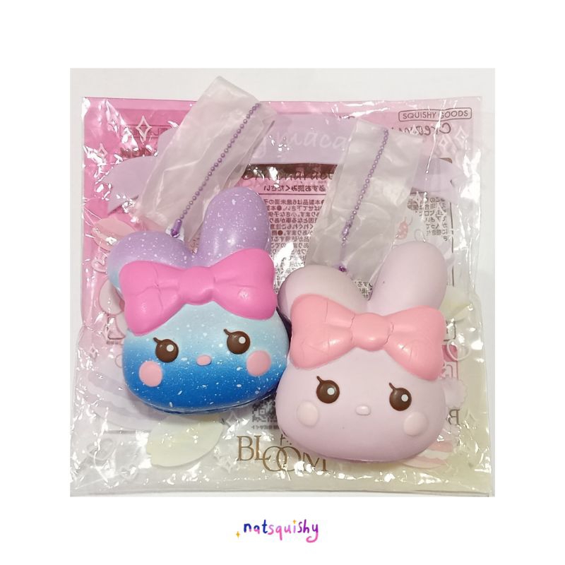 Natsquishy - Squishy ibloom macaron angel bunny