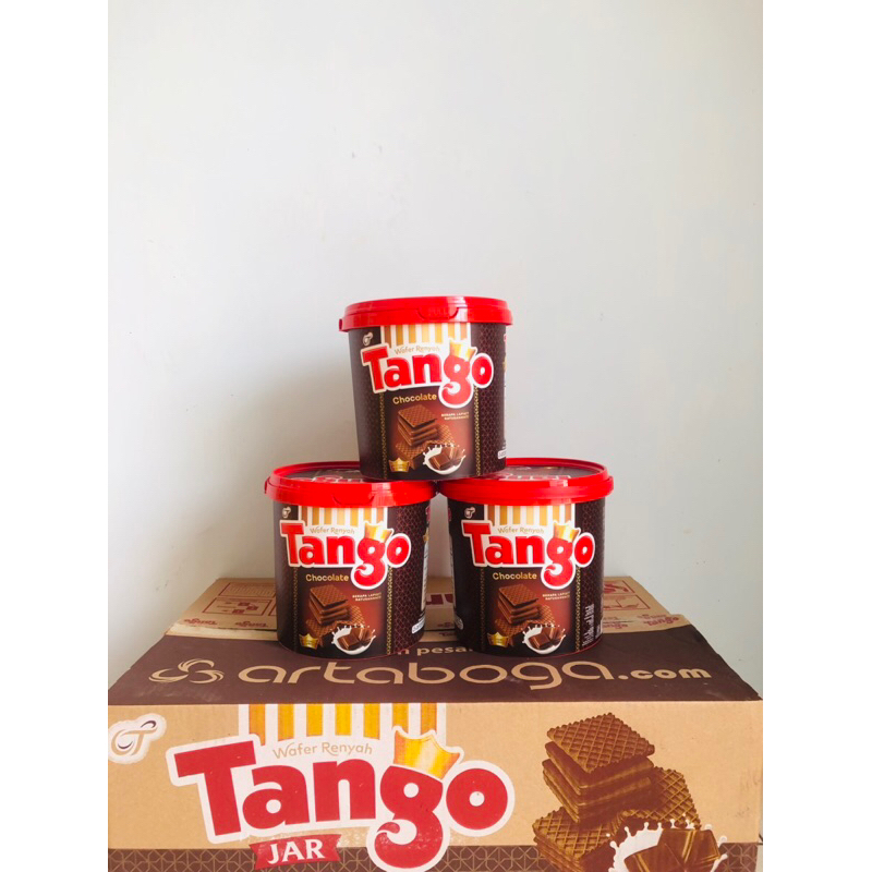 

Tango wafer jar coklat/chocolate 240gram (1 Dus isi 6)