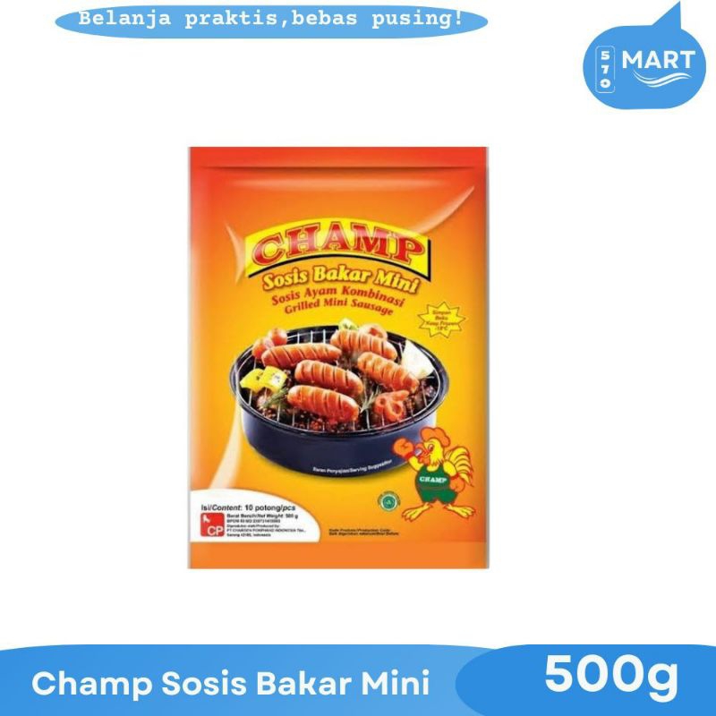 

CHAMP Sosis bakar mini 500gr