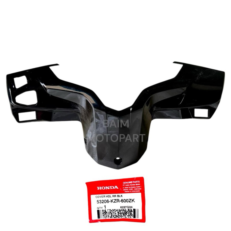 COVER HDL RR BLK 53206-KZR-600ZK