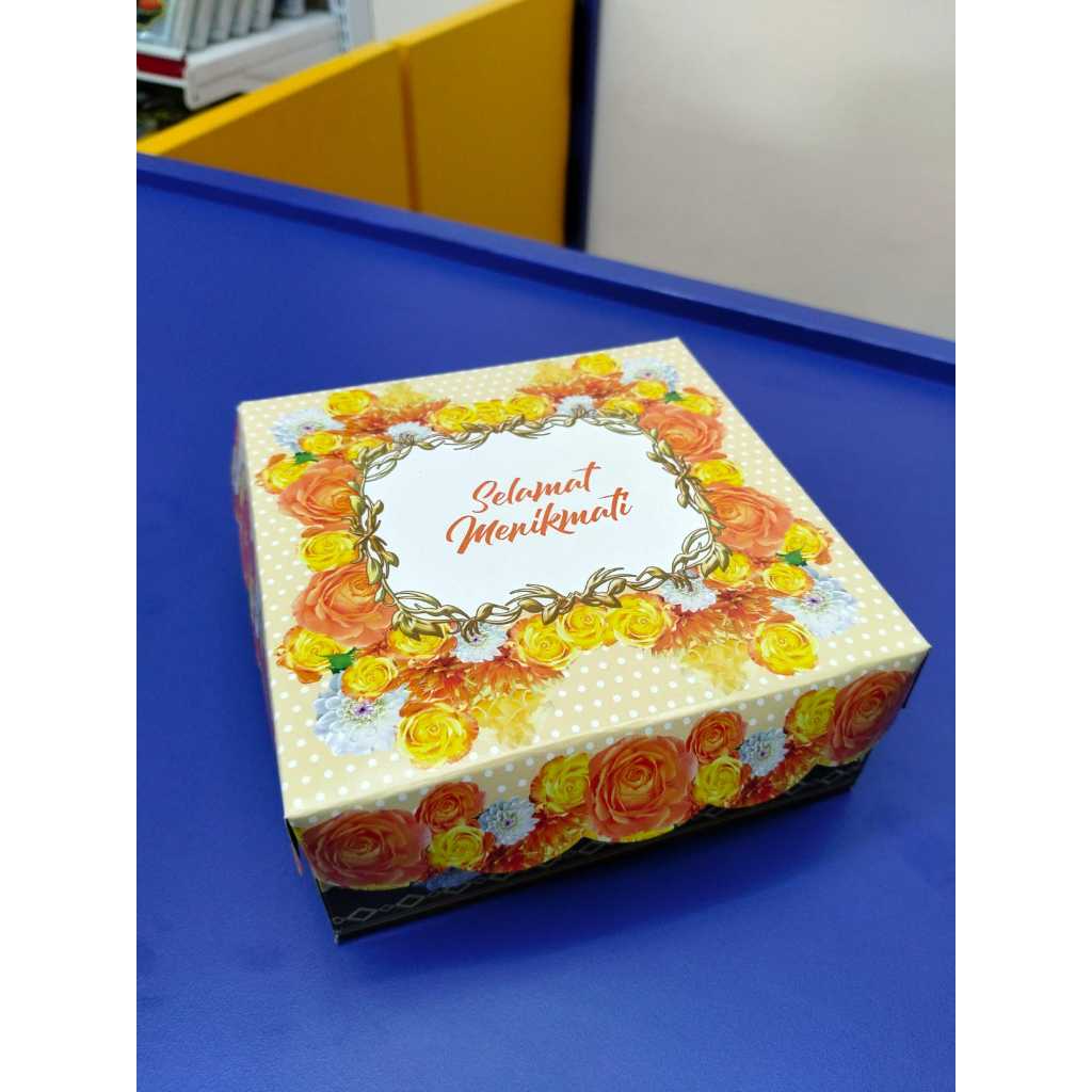 Snack Box 15x15 / Box Kue / Dus Snack / Dus kue