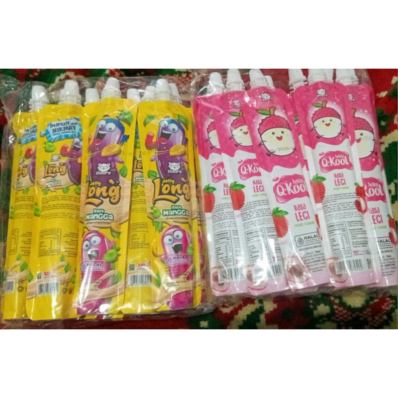 

SIDORE LONG JELLY 90ml MANGGA LECI POUCH CEMILAN ANAK MANGO LECI