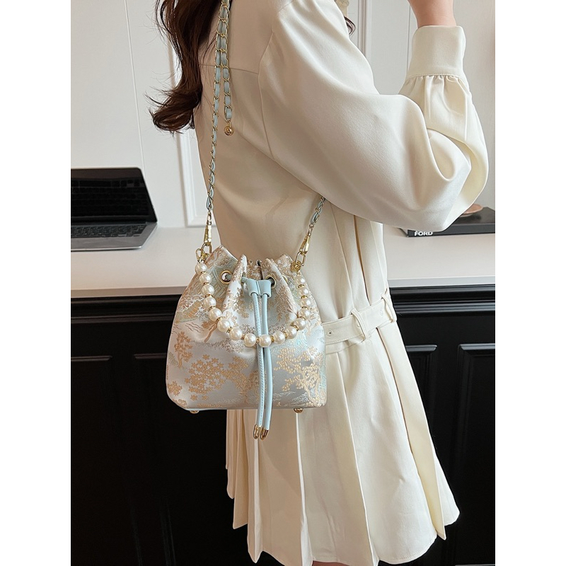 

SYLDERUS | Tas Cheongsam Rantai Mutiara Bag Wanita