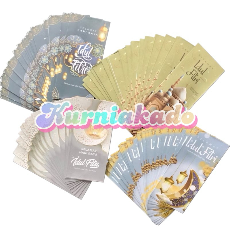 

Amplop lebaran premium besar Idul Fitri per pack amplop Thr anak 2024 Kurnia Kado