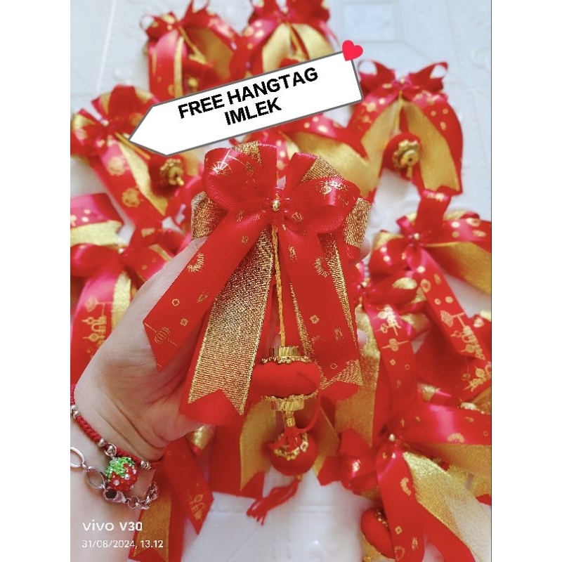 

READY STOCK PITA CNY IMLEK PREMIUM LAMPION +HANGTAG