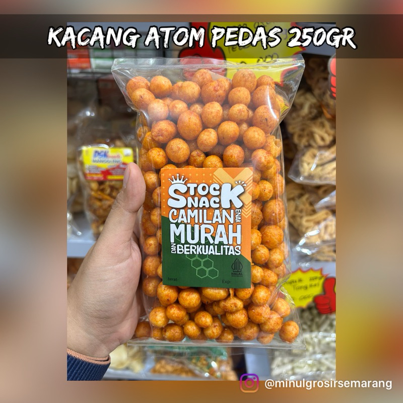 

Kacang atom pedas 250gram