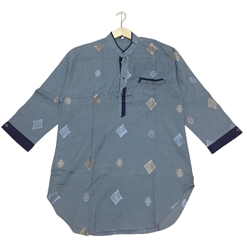 Atasan Batik Muslim Pria / Baju Batik Muslim