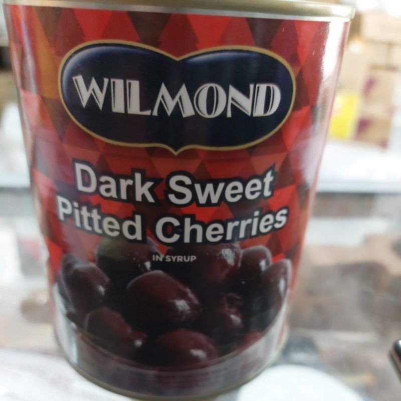 

Wilmond Dark Sweet Pitted Cherries In Syrup