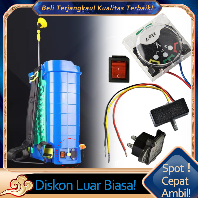 4pcs/Set Sparepart Onderdil Tangki Sprayer Elektrik Sparepart Sprayer Elektrik