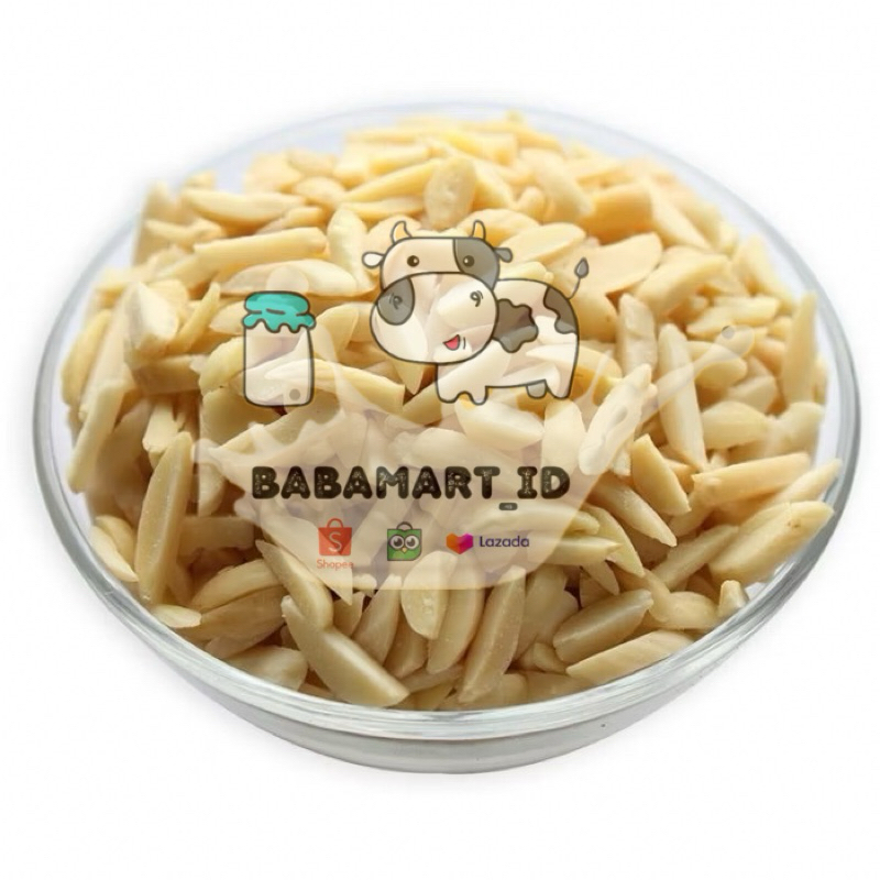 

ALMOND CINCANG | POTONGAN ALMOND | ALMDON CHOPPED UKURAN 1kg