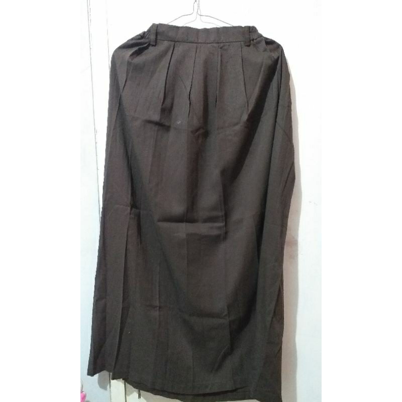 PRELOVED Rok Span &  Rampel Sekolah Putih Coklat Pramuka SMA SMP
