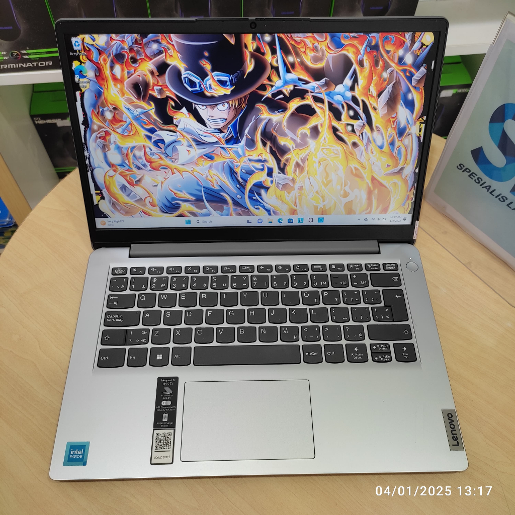 LAPTOP MURAH BARU LENOVO IDEAPAD SLIM 3i 15 INTEL CORE N6000 RAM 8GB SSD 512GB FHD WINDOWS 11 ORI