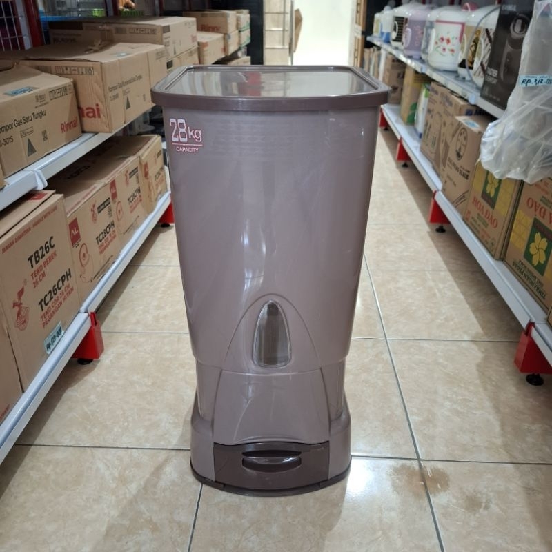 Rice Box 28 AP Maspion/ Tempat penyimpanan beras 28kg