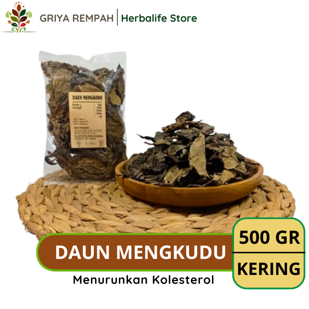 

DAUN MENGKUDU KERING 500 GRAM Pace Bentis Ramuan Rempah Herbal Kering Alami Jamu Tradisional untuk Kesehatan Tubuh Simplisia Mangkudu Morinda citrifolia