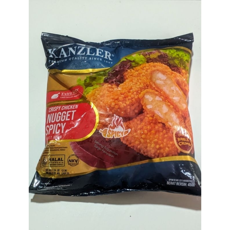 

Nugget kanzler hot spicy 450gram