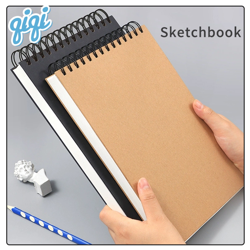 

Sketchbook/Buku skets/buku gambar sketsa watercolour A4/A5/A6 30 LEMBAR - Qiqi Treasure