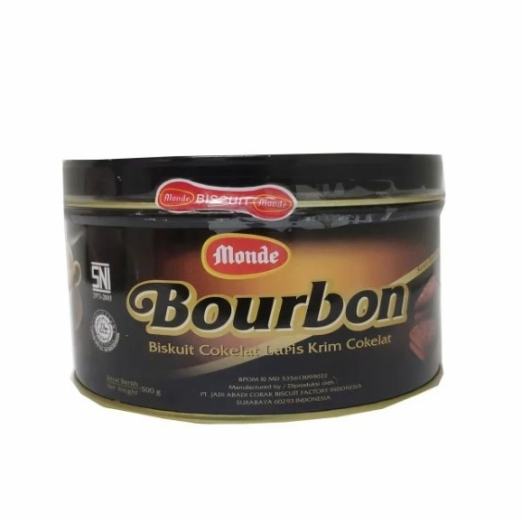 

Monde Bourbon Biskuit Coklat Kaleng Mini 500gr