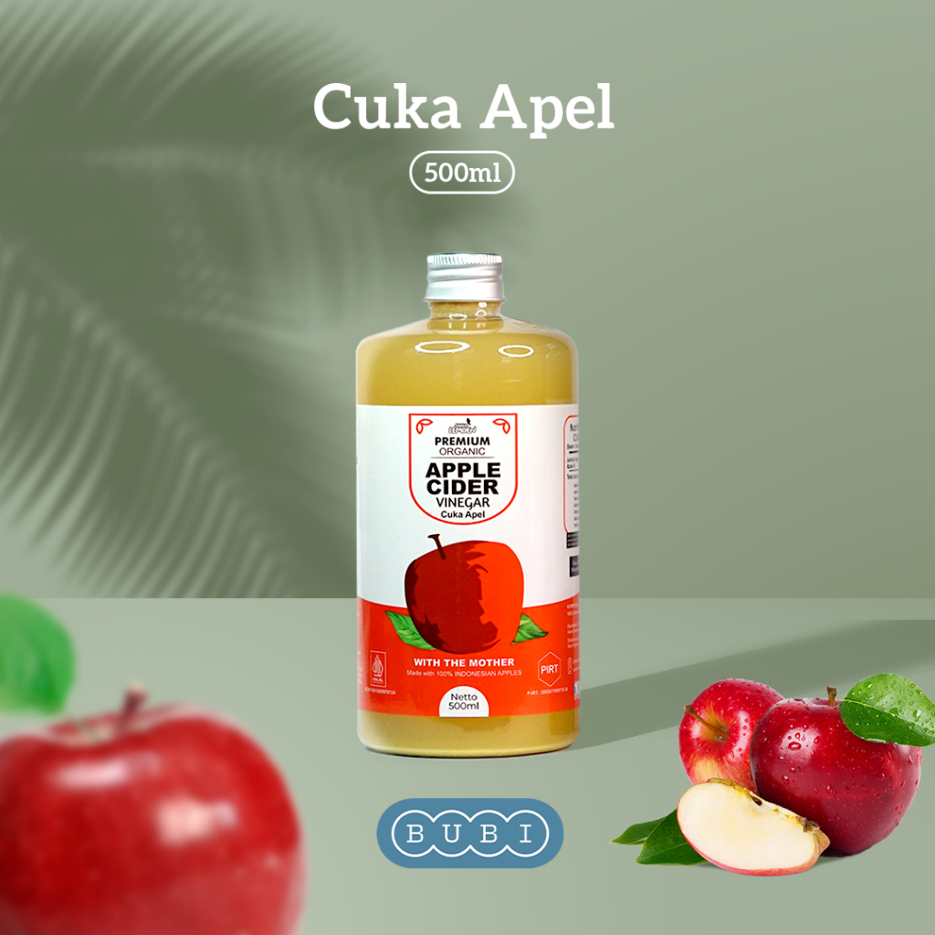

Best Seller Cuka Apel Organik 500ML - 200ML Apple Cider Vinegar Premium With The Mother