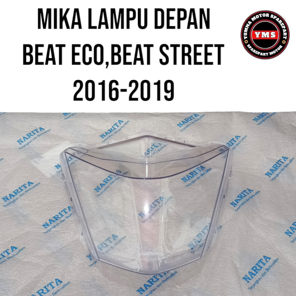 Mika lampu depan honda beat esp beat street 2016-2019 mika kaca depan beat street 2019 beat eco
