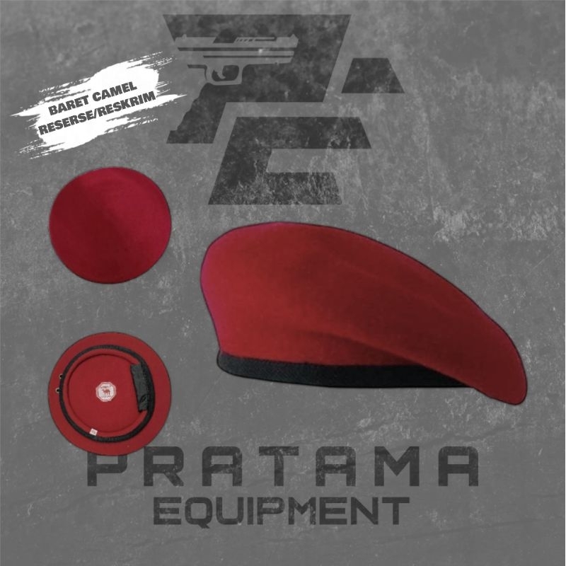 BARET CAMEL / BARET RESKRIM / BARET MERAH