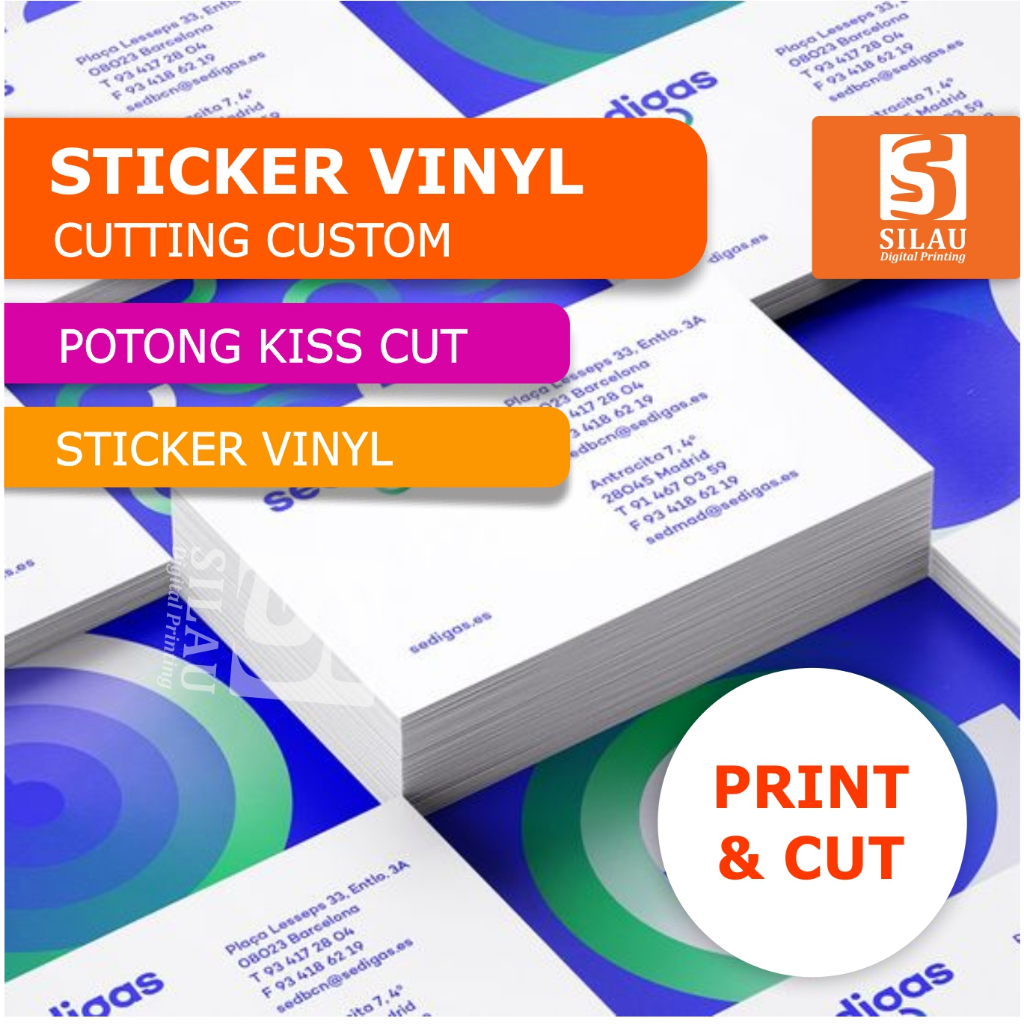 

SILAU ADV - Cetak Stiker Custom Vinyl Kotak / Sticker Kemasan / Label Makanan / Sticker / Pckaging