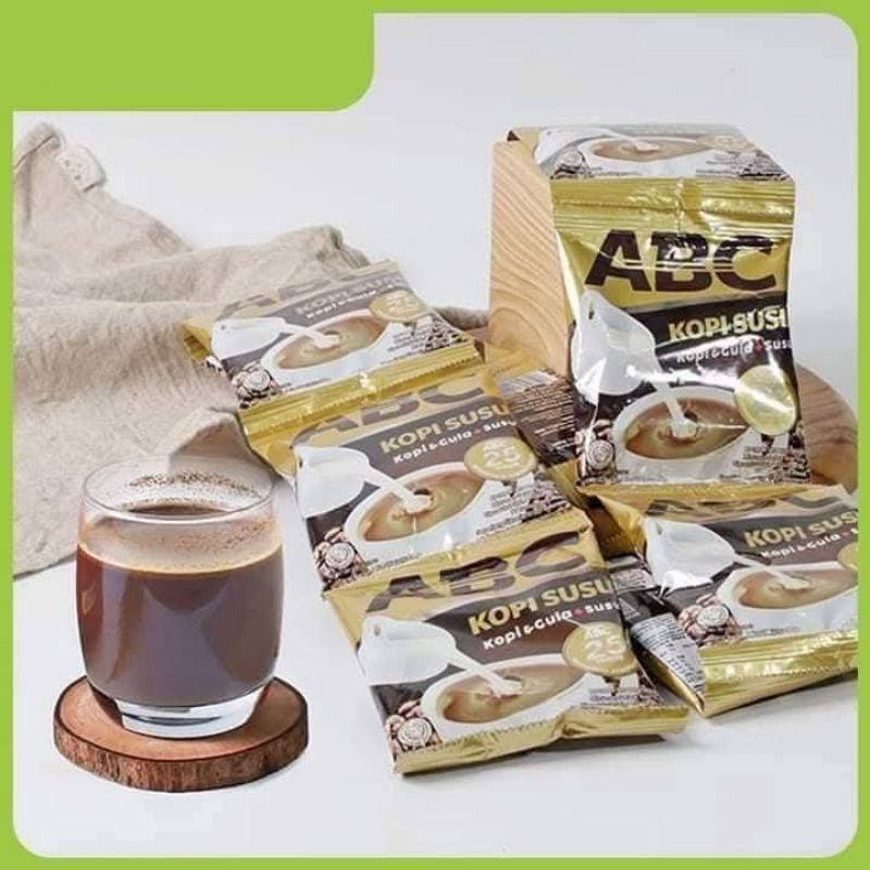 

Kopi ABC Kopi susu sachet 31 gram RENCENG(ISI10)