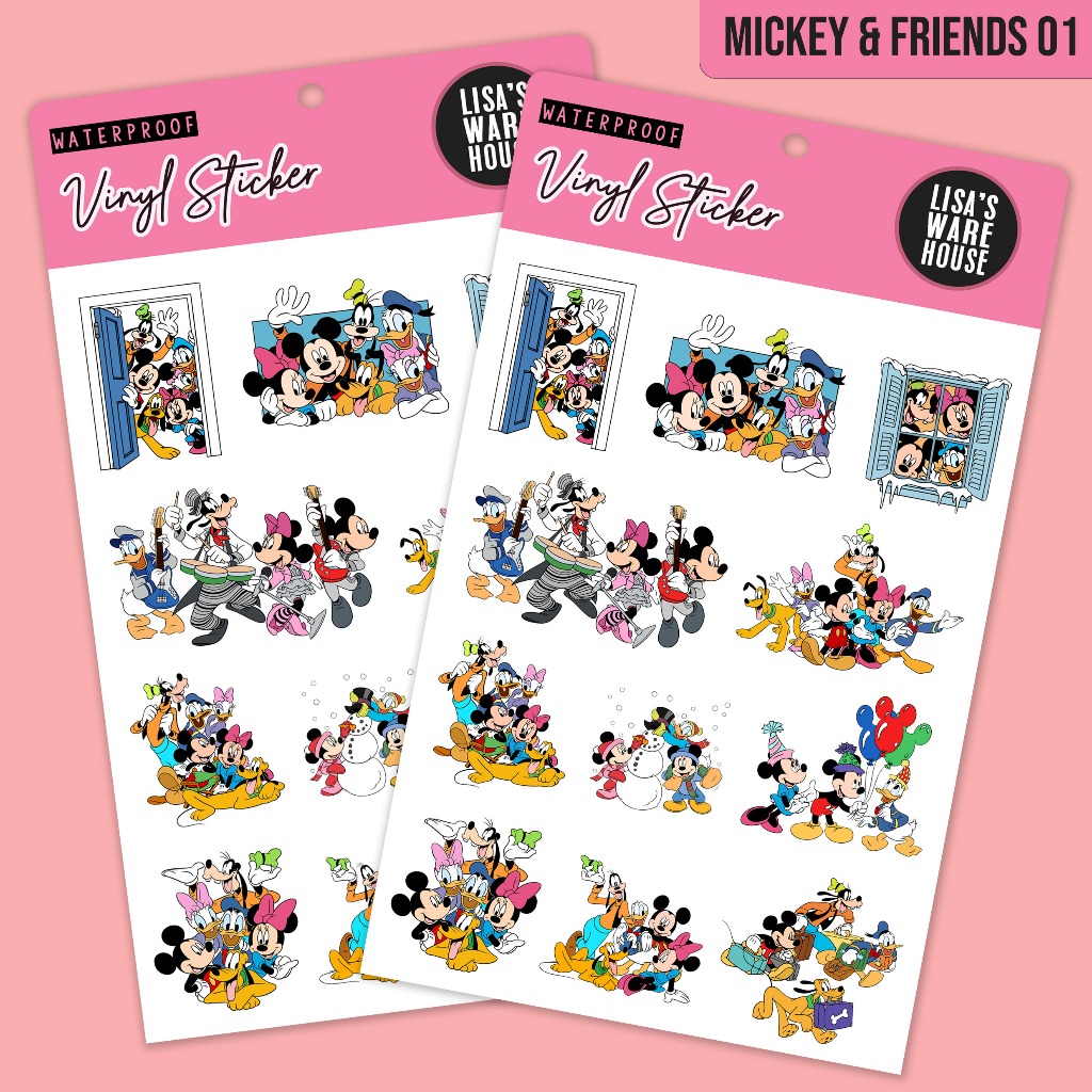 

Sticker Disney Mickey & Friends Volume 01