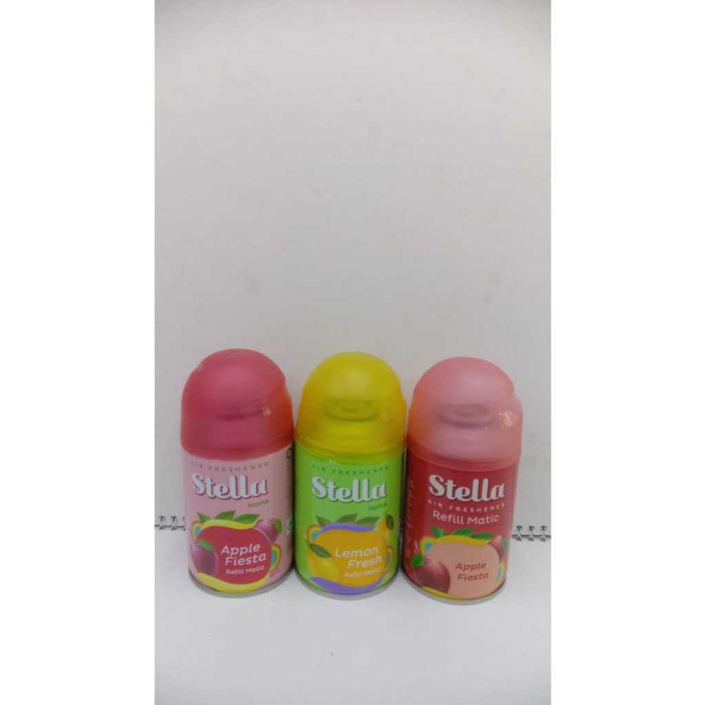STELLA Refill Matic 225ml Air Freshener - Pengharum Ruangan/bay fresh