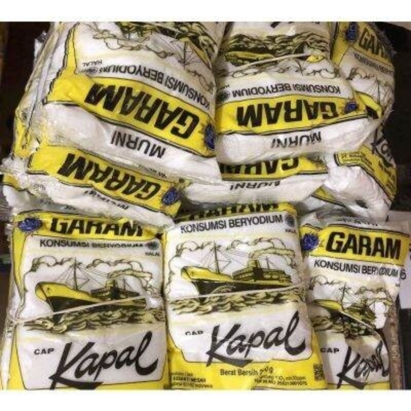 

Garam kapal 250gr 1 ball