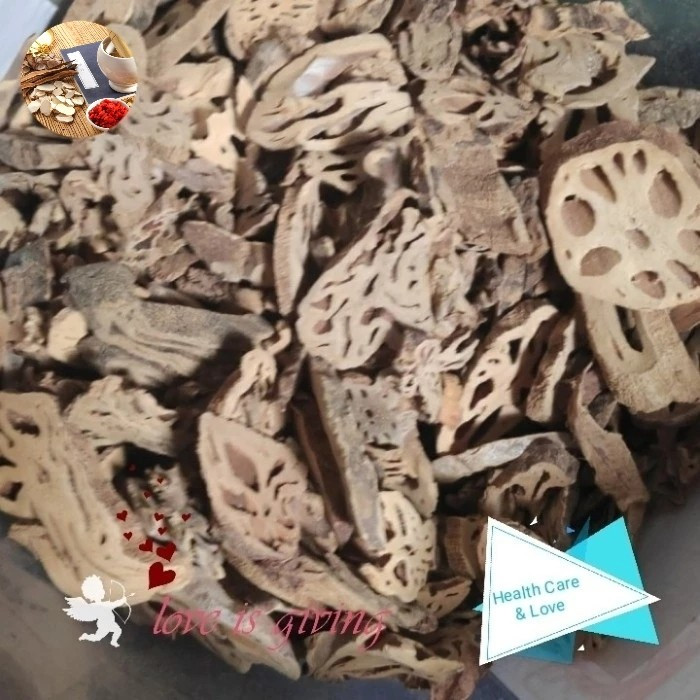 

Lian Ou 蓮藕 Lotus Root Akar Lotus Akar Teratai Kering 50 Gr