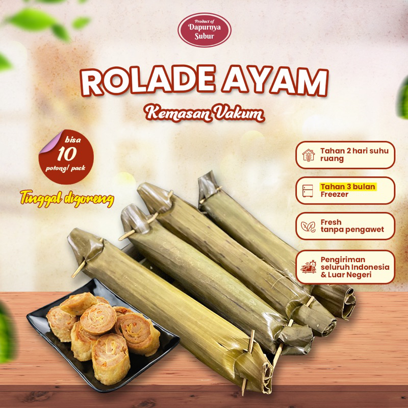 

Rolade Ayam Dapurnya Subur
