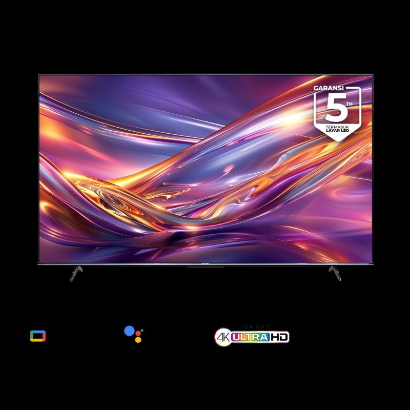 LED POLYTRON 55UG5959 / LED POLYTRON 55 INCH SMART GOOGLE TV / POLYTRON LED TV 55 INCH GOOGLE TV 4K 