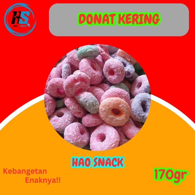 

Donat Semut 170gr/Snack Murah/Donat Kering Gabus Warna