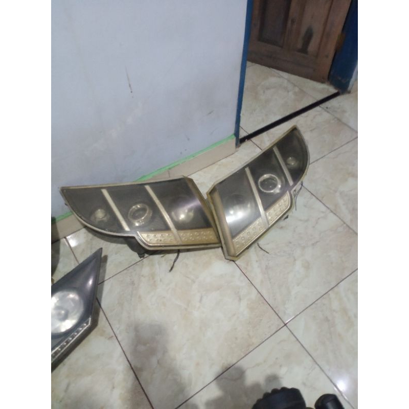 Headlamp 1 set kanan kiri Bus JB jetbus pariwisata bus besar sub lampu odong odon