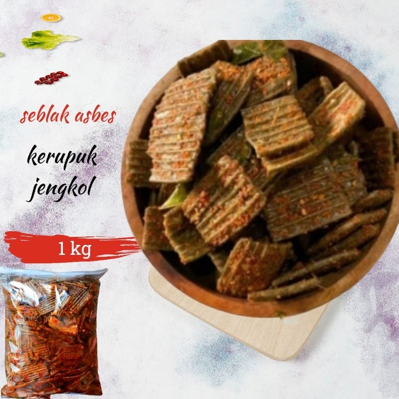 

seblak kerupuk jengkol paket hemat 1 kg