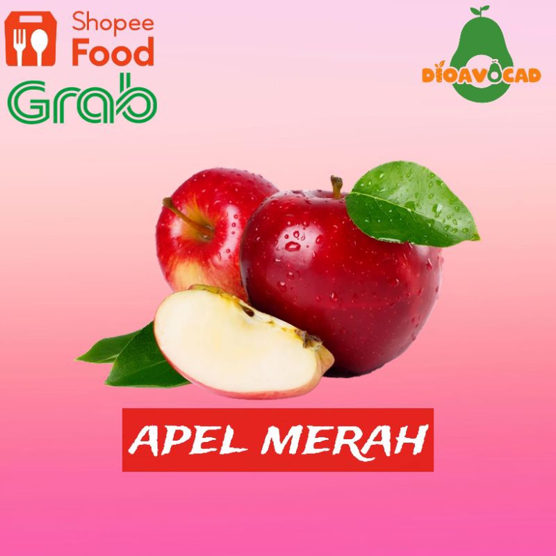 

apel merah atau apel Washington per buah