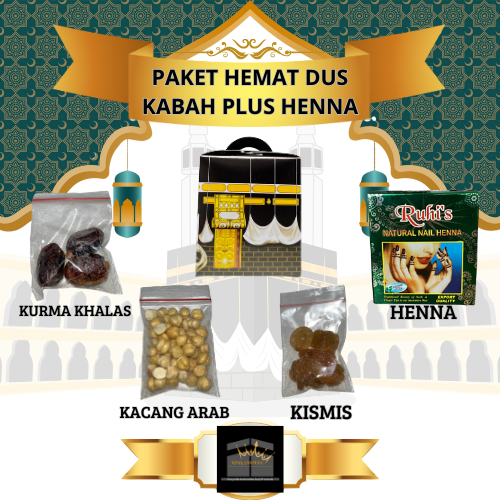 

paket hemat plus henna oleh-oleh umroh haji