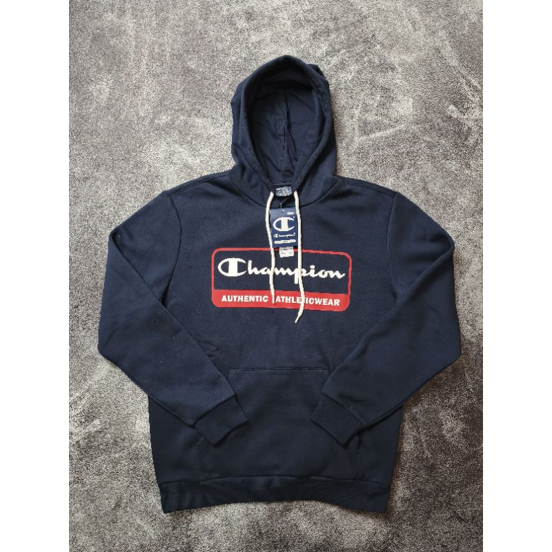 Champion Hoodie NAVY Authentic Athleisure 100% Original Store