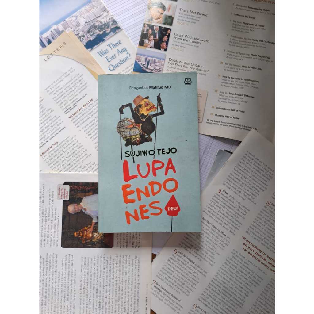 Buku Lupa Endones Sujiwo Tejo