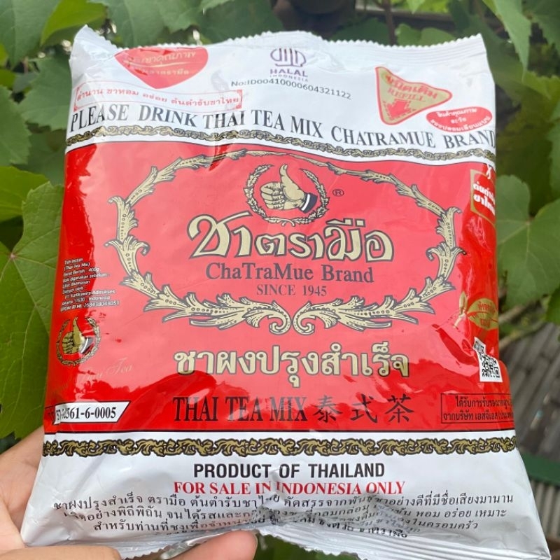 

Teh Chatramue Thailand 400gr thai tea mix