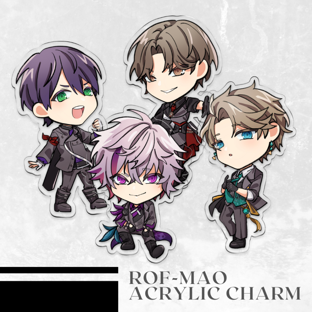 ROF-MAO Acrylic Charm Keychain [ Nijisanji ]
