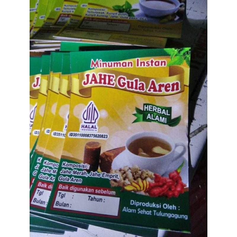 

stiker gula aren.stiker kemasan.stiker bontak camel ukuran 7cm x 5cm