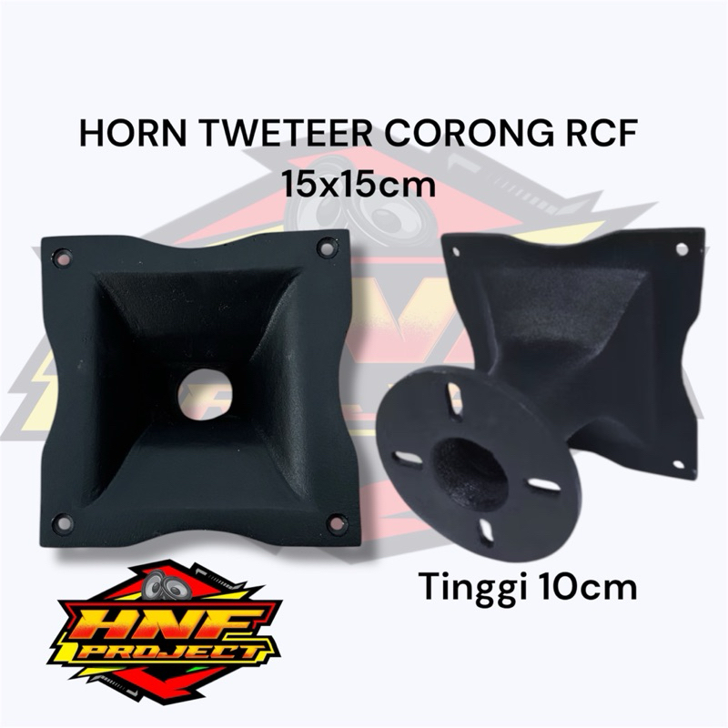 Horn Tweeter / Corong Tweeter Ukuran 15x15 Model RCF