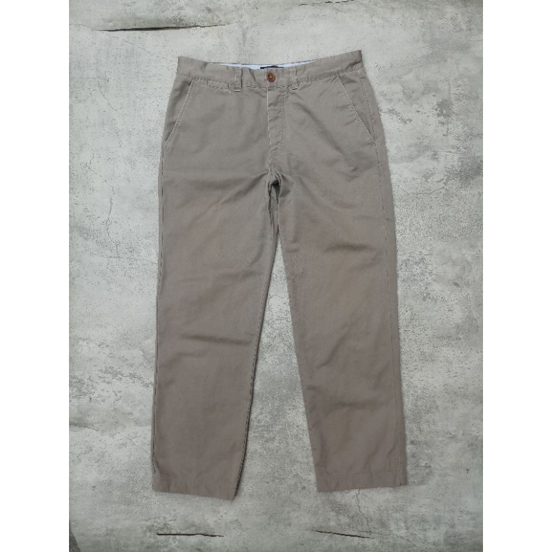 Chino fred perry second | celana fred perry pria casual formal trousers