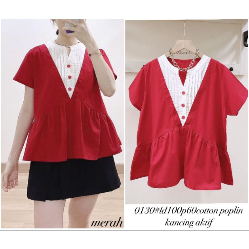 BAJU ATASAN WANITA LENGAN PENDEK