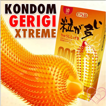 Kondom Gerigi Terlaris OSB Sensasi Tahan Lama