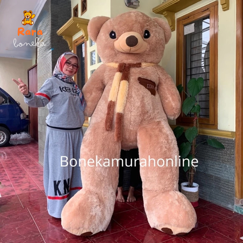Boneka Jumbo 2 Meter SNI Boneka Beruang Teddy Bear Besar.