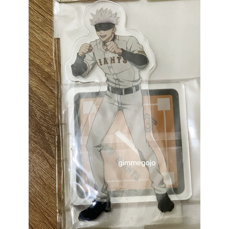 acrylic stand satoru gojo x baseball