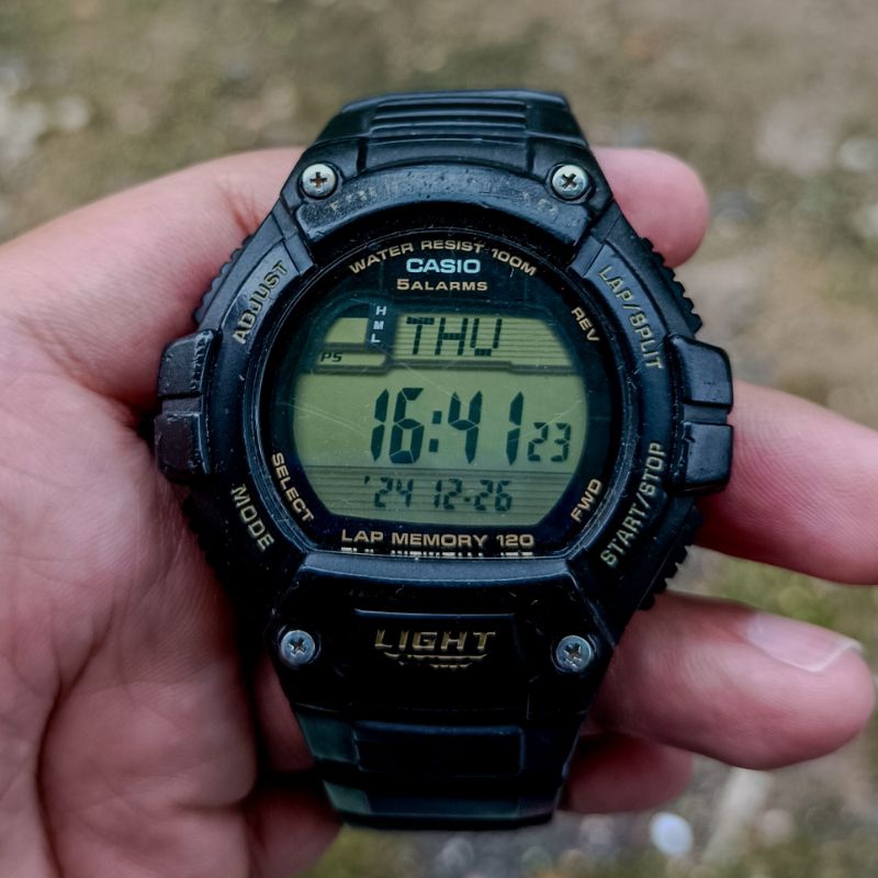 Jam Casio W-S220-9A Tough Solar