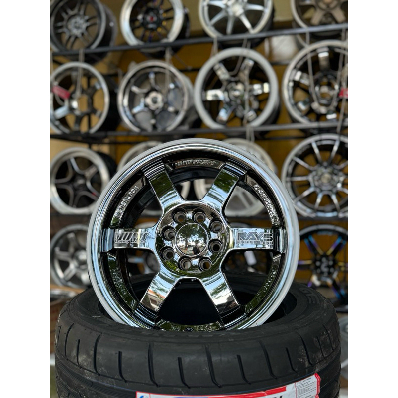 TE37 black chrome JF LUXURY